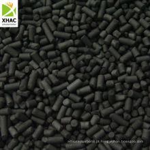 Carvão antracítico Carvão ativado com baixo teor de cinzas de 3,0 mm de carvão cilíndrico para recuperação de solvente